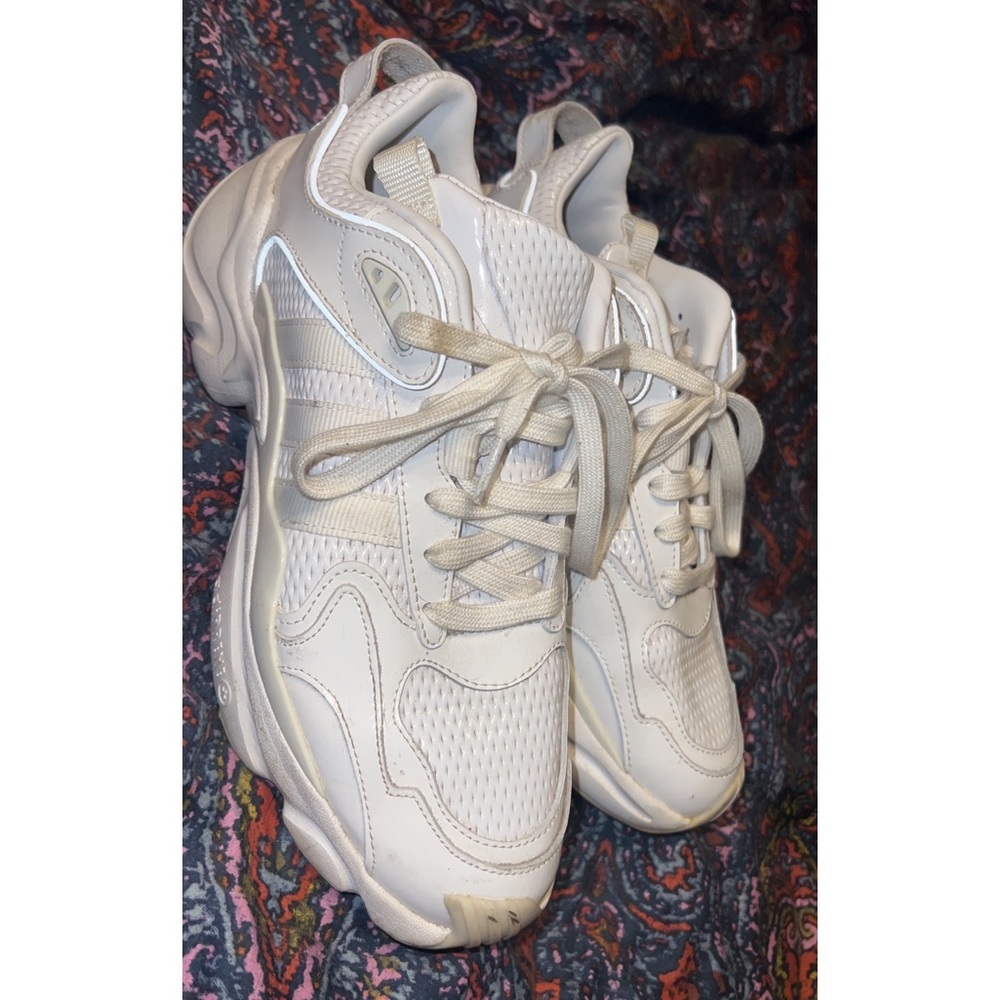White Adidas sneakers